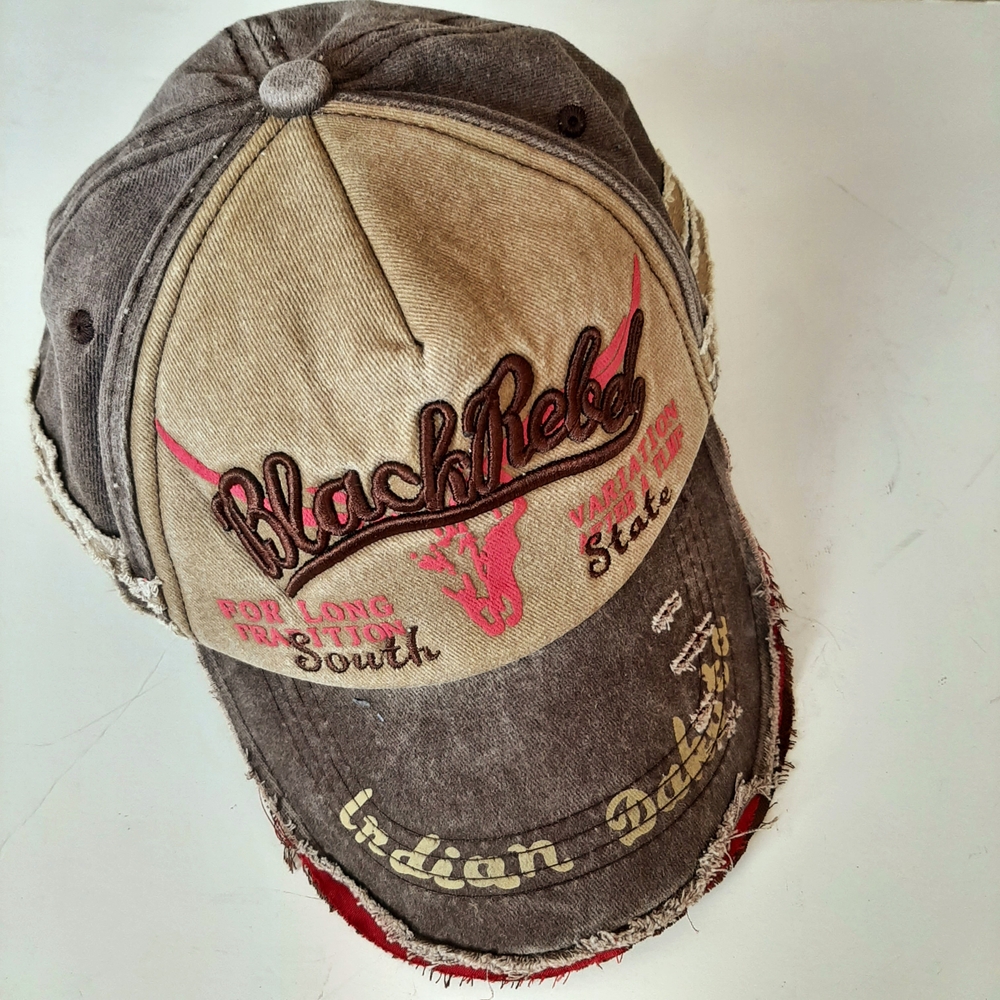 Black Rebel Vintage Style Cap